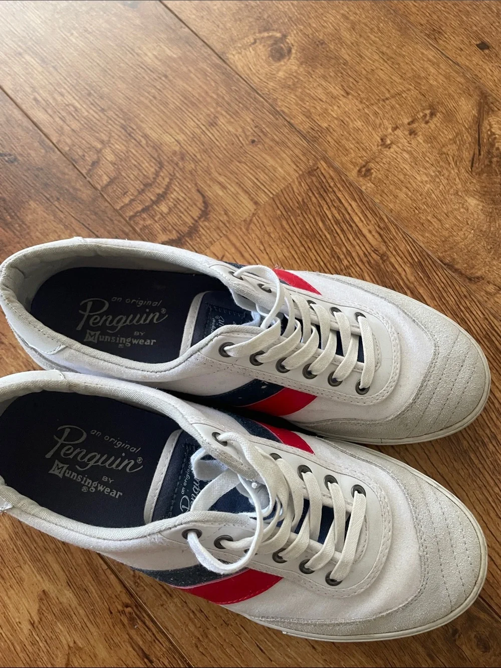 Penguin sneakers red blue GG MEN Size 11 shoes